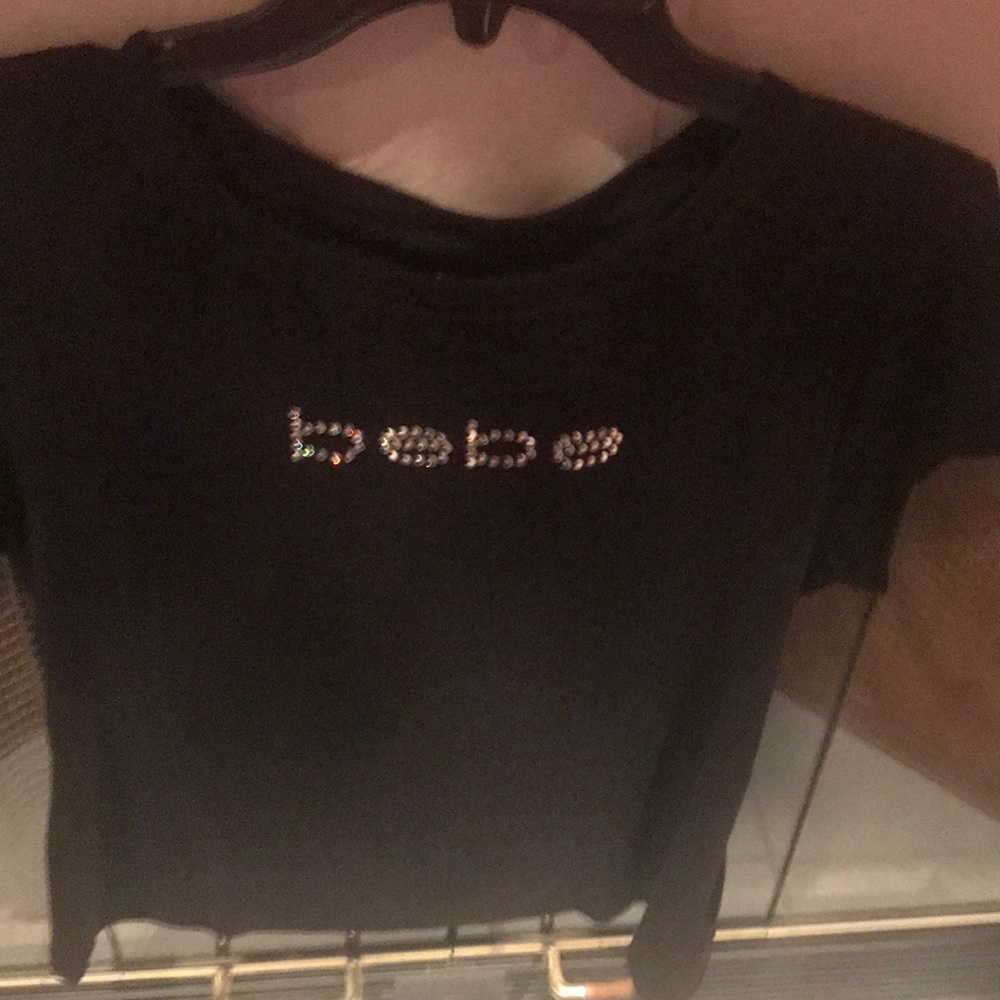 Black BeBe shirt